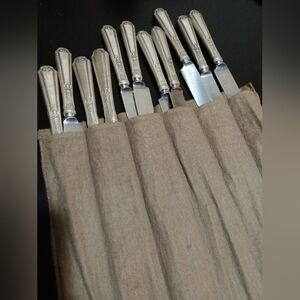 Hansen & Company Sterling silver dinner knives set